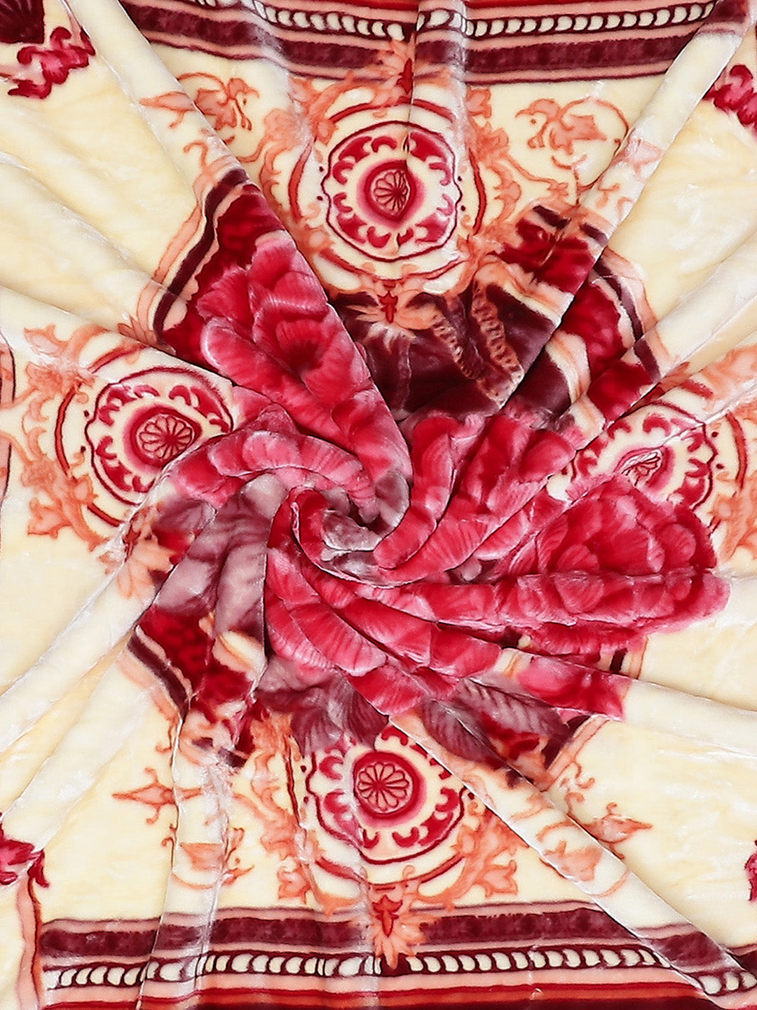 Printed Double Bed Reversible Blanket 2 Ply, 757 GSM, 4 kg (Super Star)