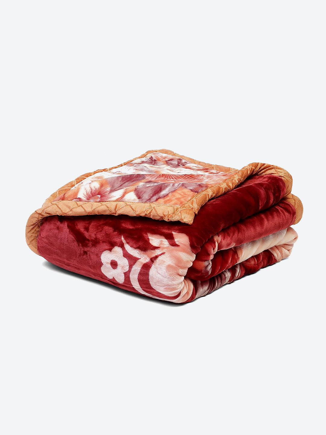 Printed Double Bed Reversible Blanket 2 Ply, 757 GSM, 4 kg (Super Star)