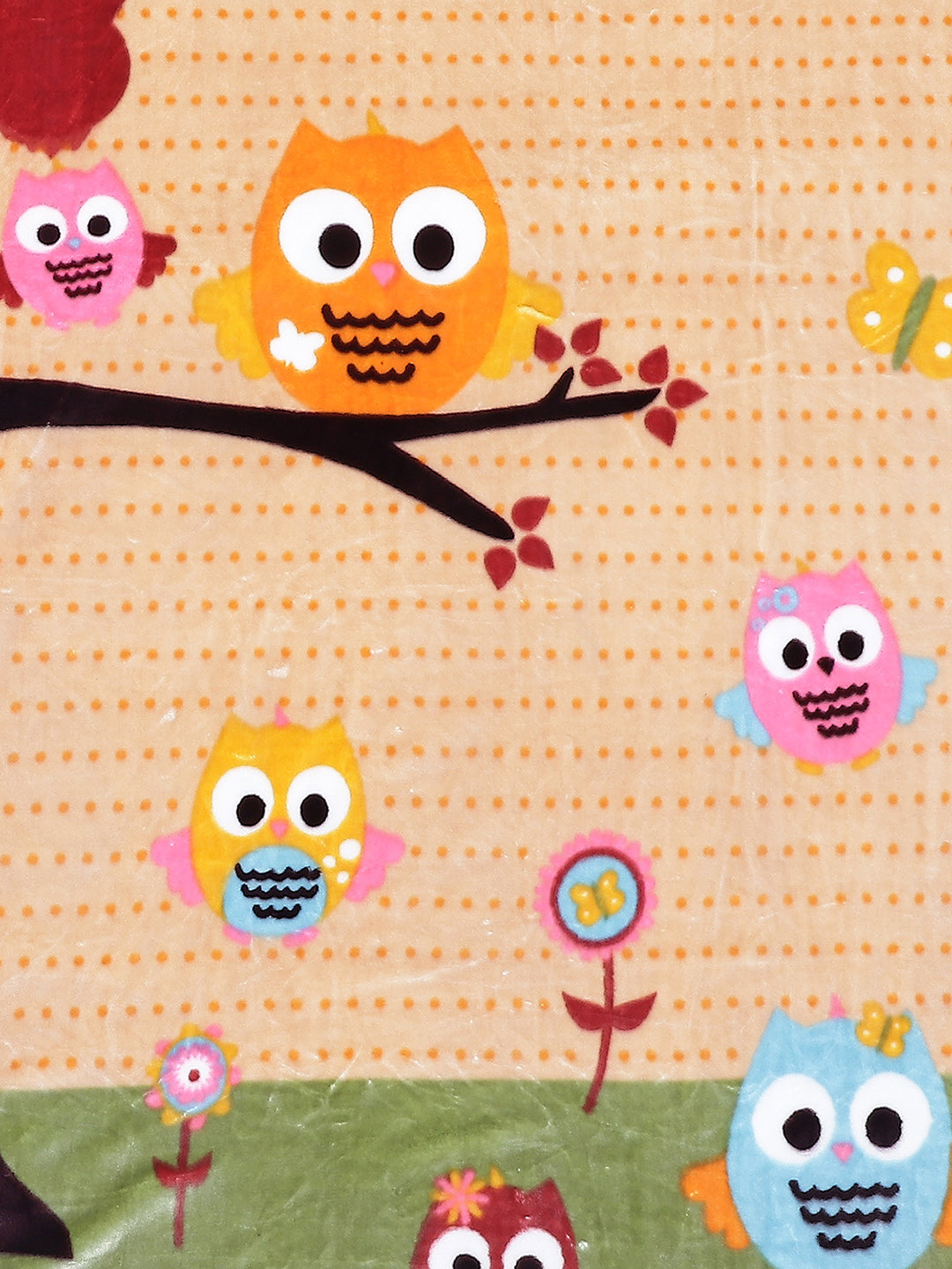 Printed Baby Blanket 2 Ply, 673 GSM, Weight 1 kg (Tinytots)