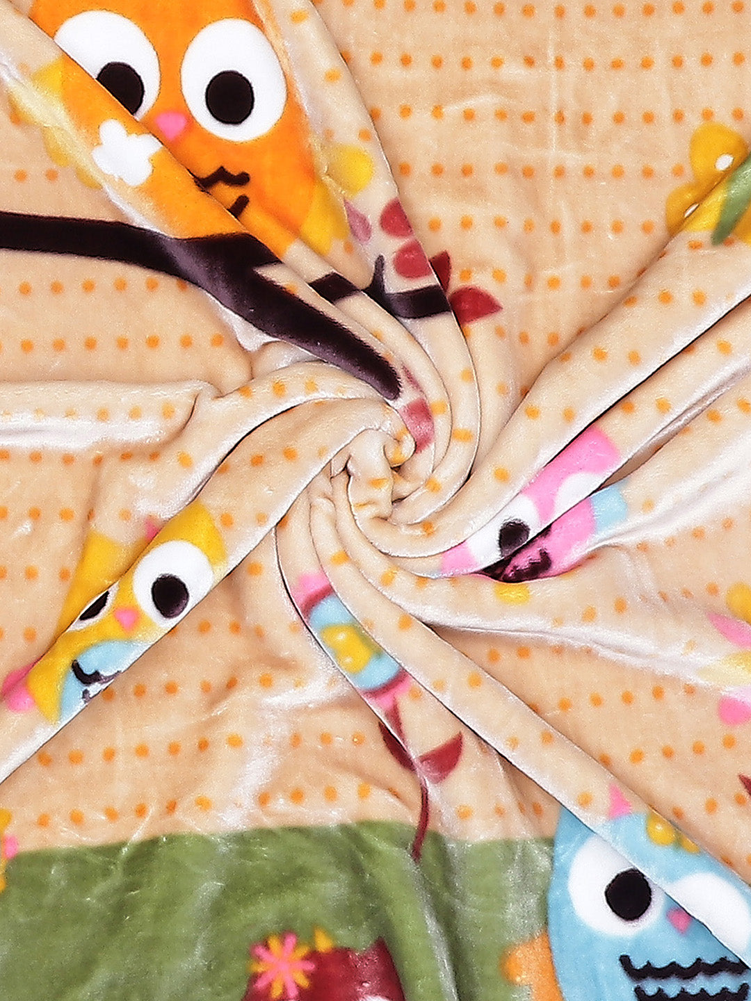 Printed Baby Blanket 2 Ply, 673 GSM, Weight 1 kg (Tinytots)