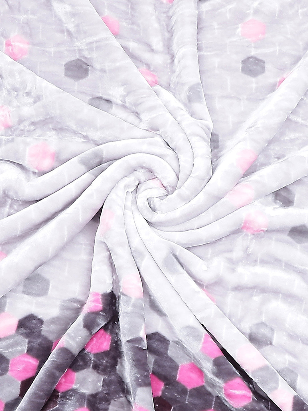 Printed Double Bed Reversible Blanket 2 Ply, 853 GSM, 4.5 kg (Tohfa)