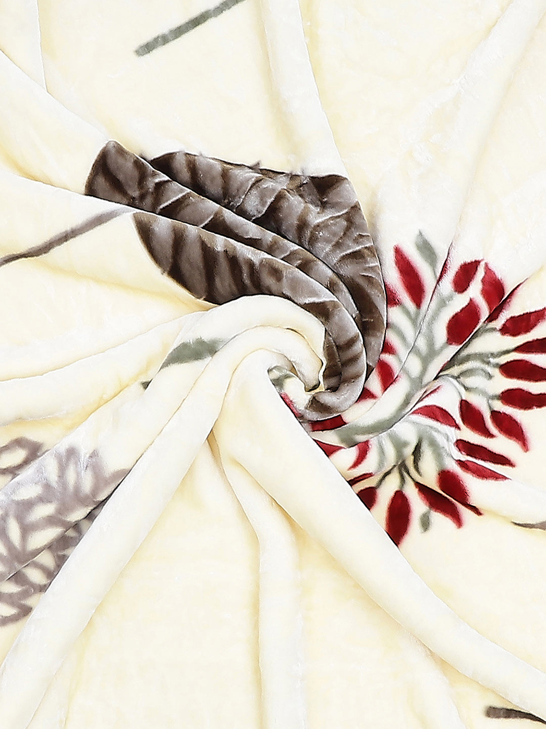 Printed Double Bed Reversible Blanket 2 Ply, 853 GSM, 4.5 kg (Tohfa)