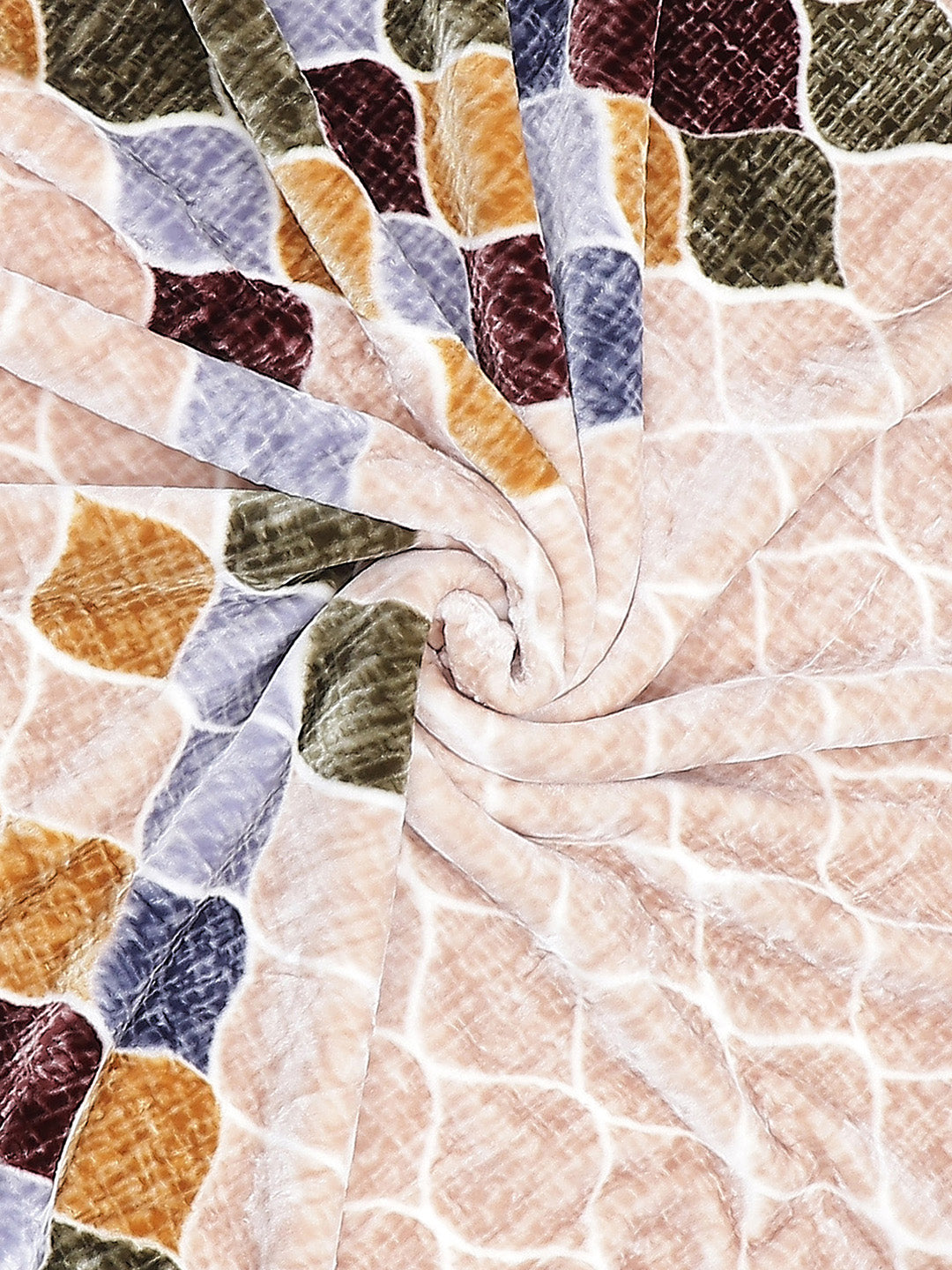Printed Double Bed Reversible Blanket 2 Ply, 853 GSM, 4.5 kg (Tohfa)