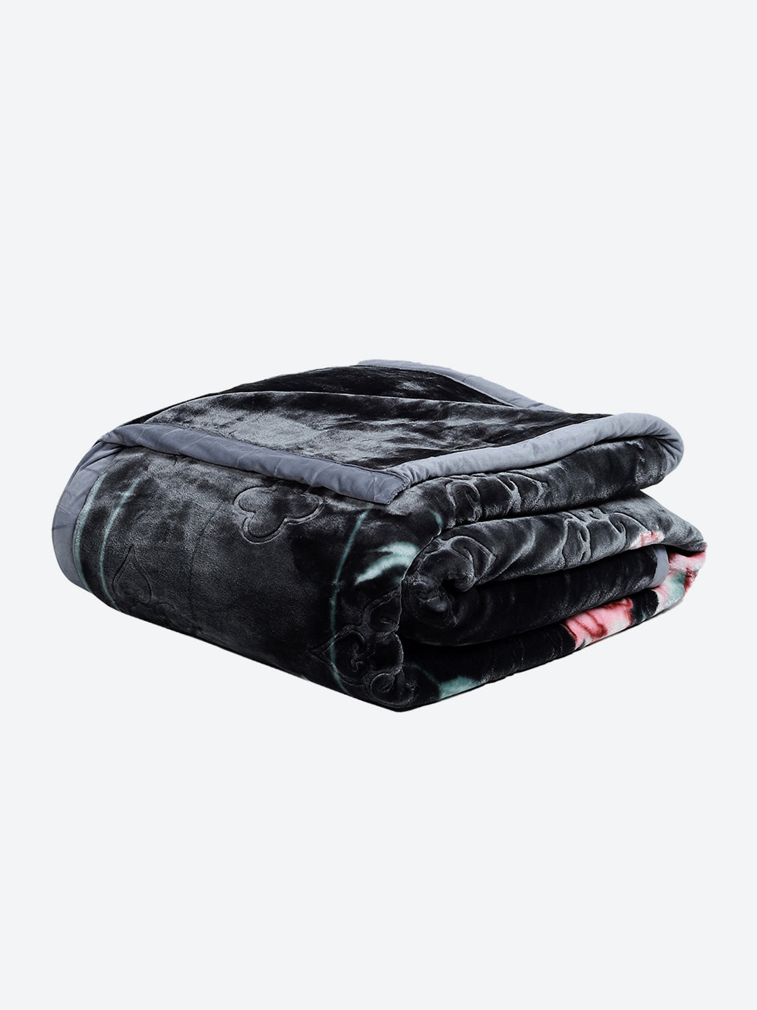 Printed Double Bed 909 GSM Blanket for Heavy Winter -2 Ply (Weight 4.8 kg)