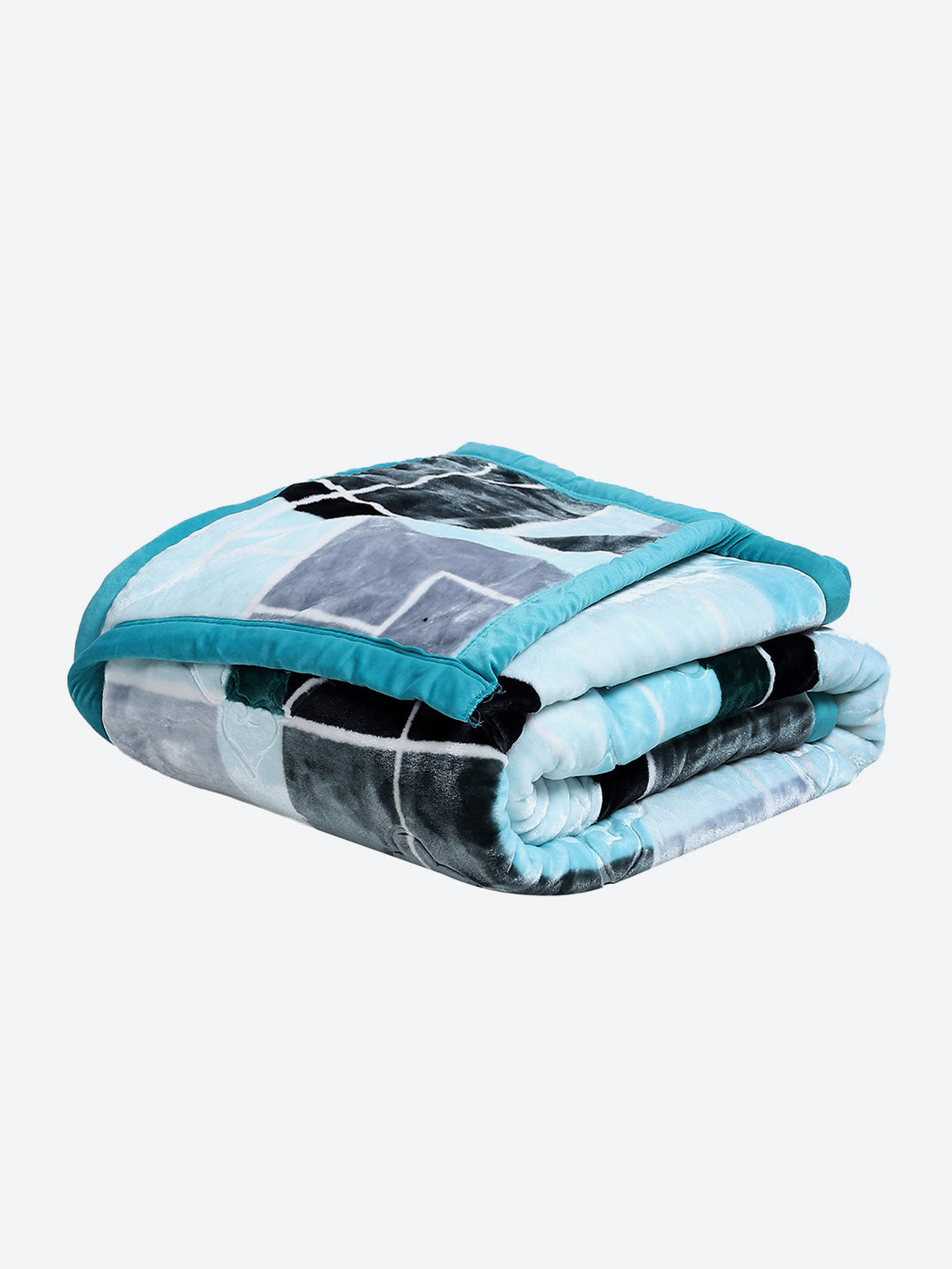Printed Double Bed Reversible Blanket 2 Ply, 910 GSM, 4.8 kg (Vista)