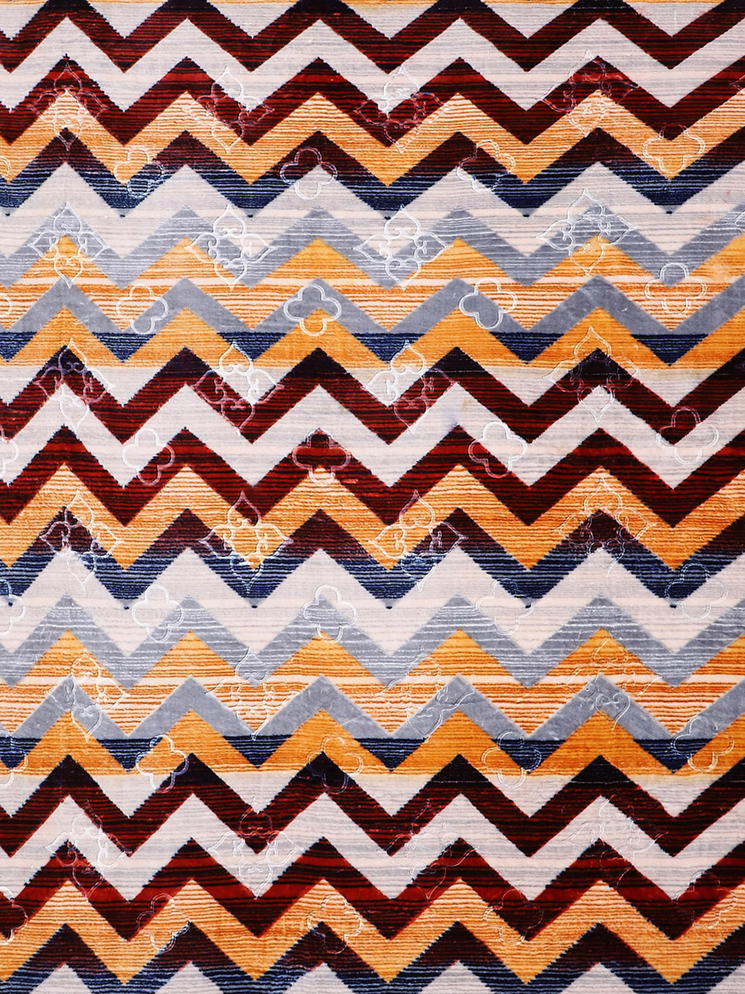 Printed Double Bed Reversible Blanket 2 Ply, 910 GSM, 4.8 kg (Vista)