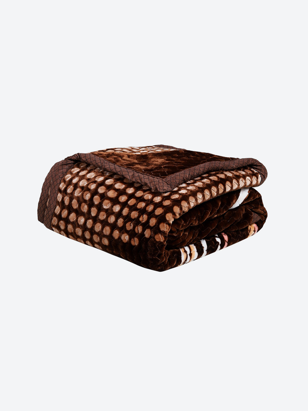 Printed Double Bed 795 GSM Blanket Waverly 2 Ply (Weight 4.2 kg)