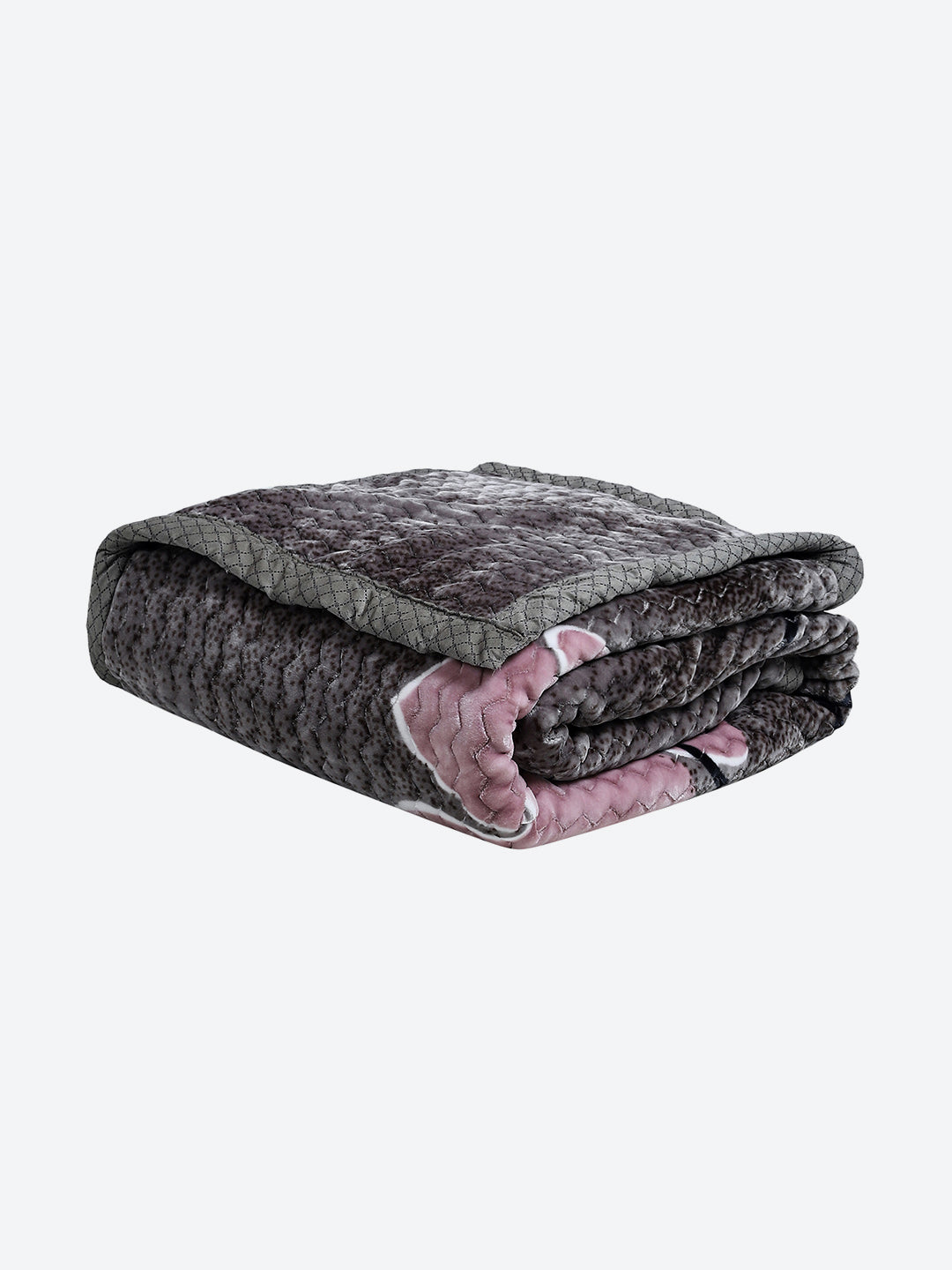 Printed Double Bed 795 GSM Blanket for Heavy Winter -2 Ply (Weight 4.2 kg)