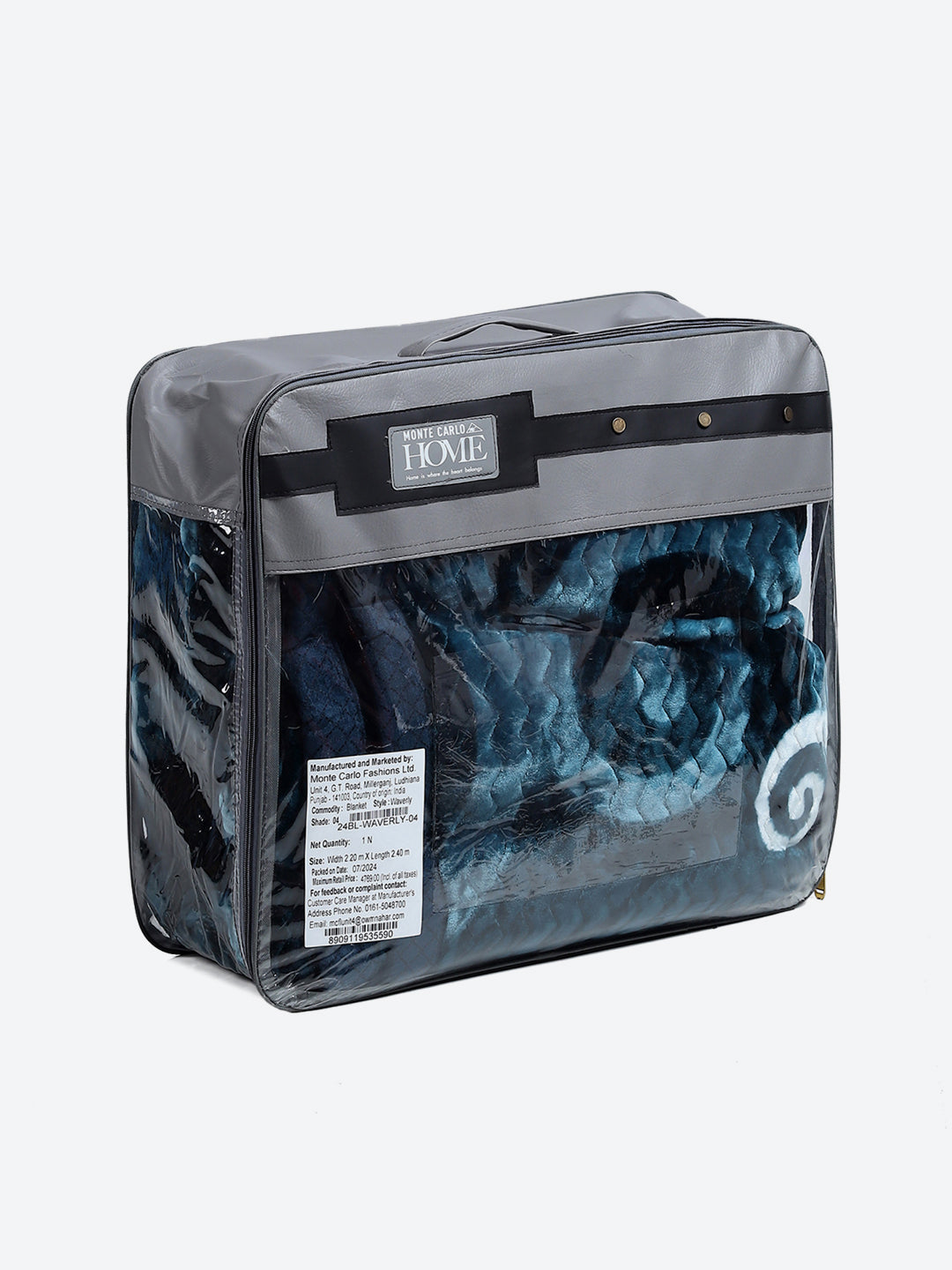 Printed Double Bed 795 GSM Blanket for Heavy Winter -2 Ply (Weight 4.2 kg)