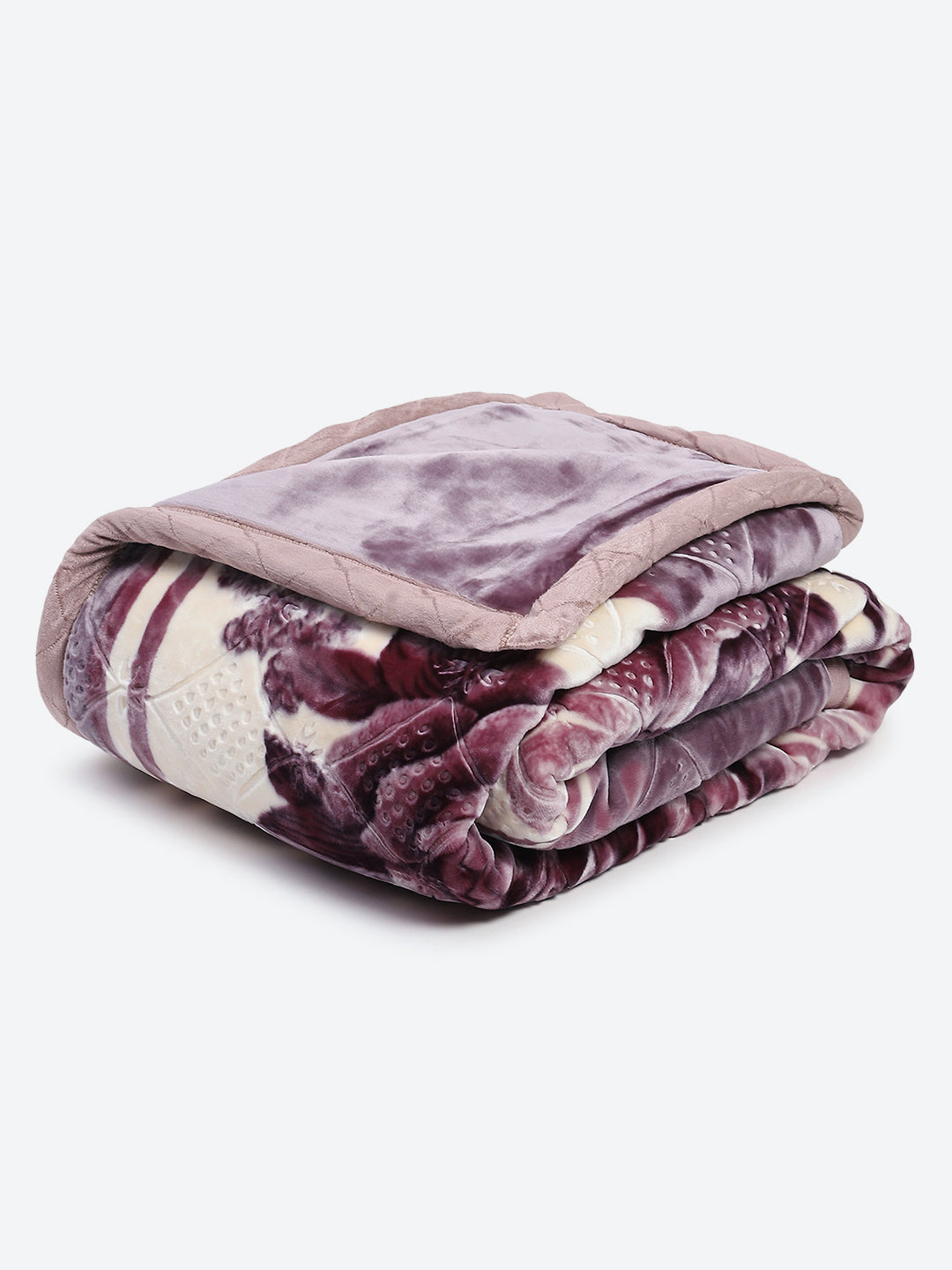 Printed Single Bed 1000 GSM Blanket for Heavy Winter -2 Ply (Weight 4 kg)