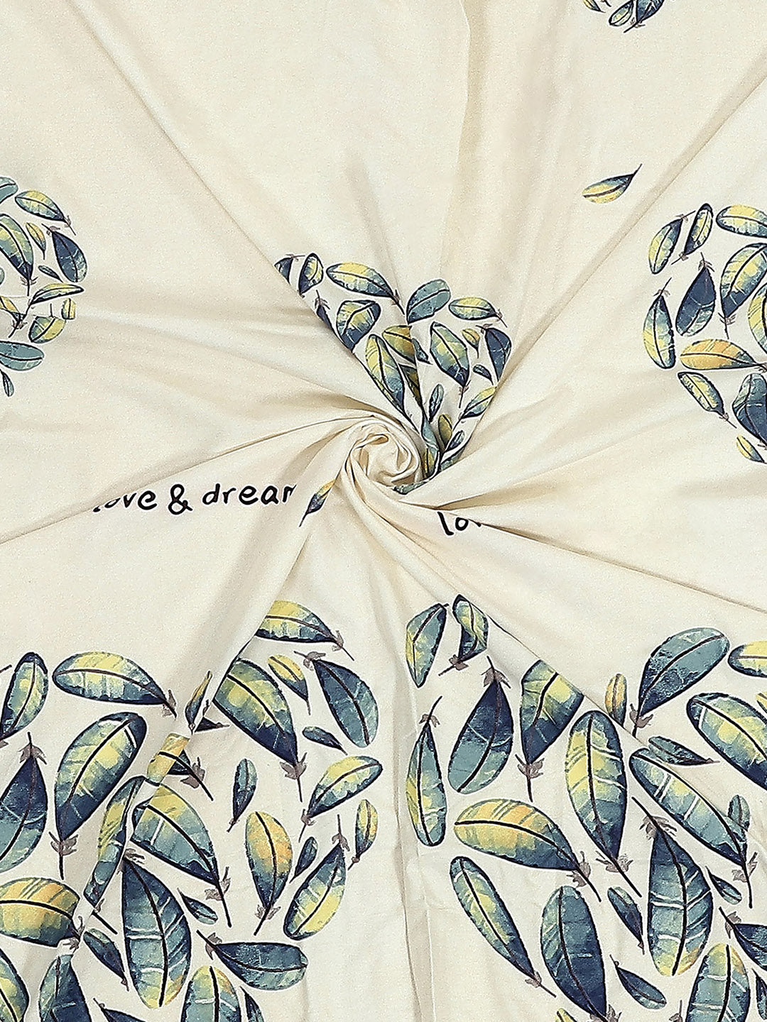 110 GSM Polyester Double Bed 1 Bedsheet with 2 Pillow Covers (Aromatic) - Updated - Updated - Updated