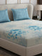 110 GSM Polyester Double Bed 1 Bedsheet with 2 Pillow Covers (Aromatic) - Updated - Updated - Updated