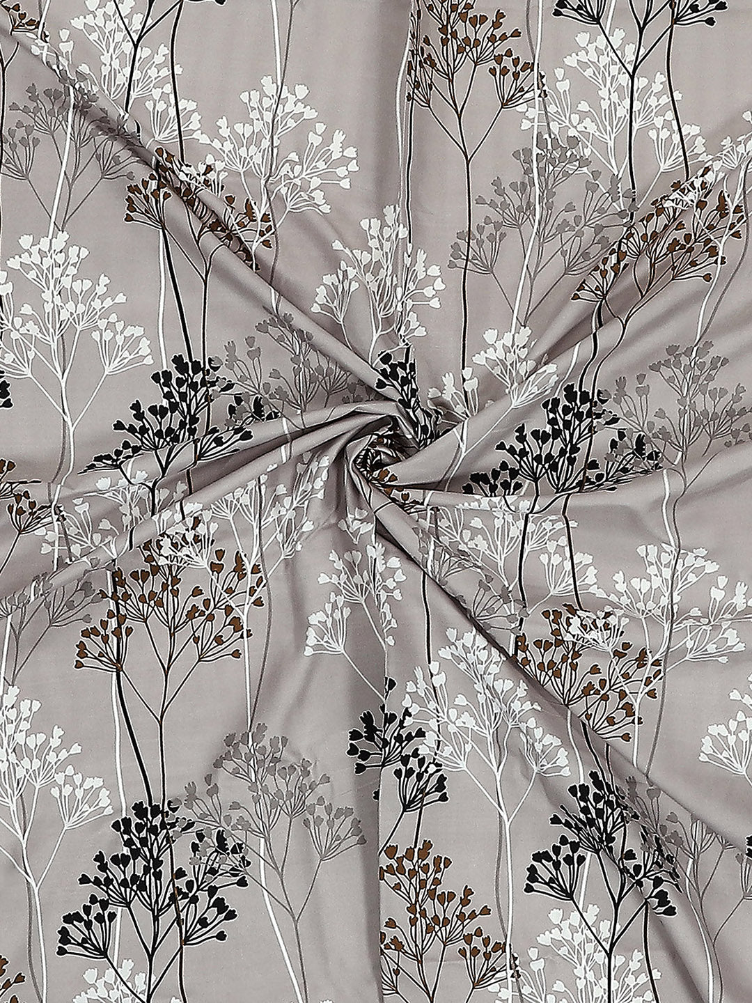 110 GSM Polyester Double Bed 1 Bedsheet with 2 Pillow Covers (Aromatic) - Updated - Updated - Updated