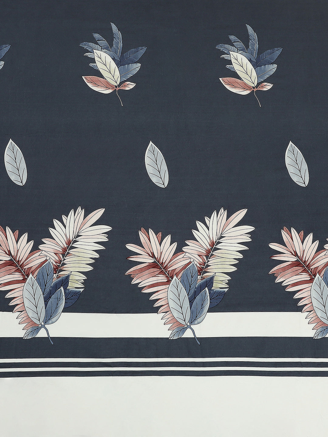 110 GSM Polyester Double Bed 1 Bedsheet with 2 Pillow Covers (Aromatic) - Updated - Updated - Updated