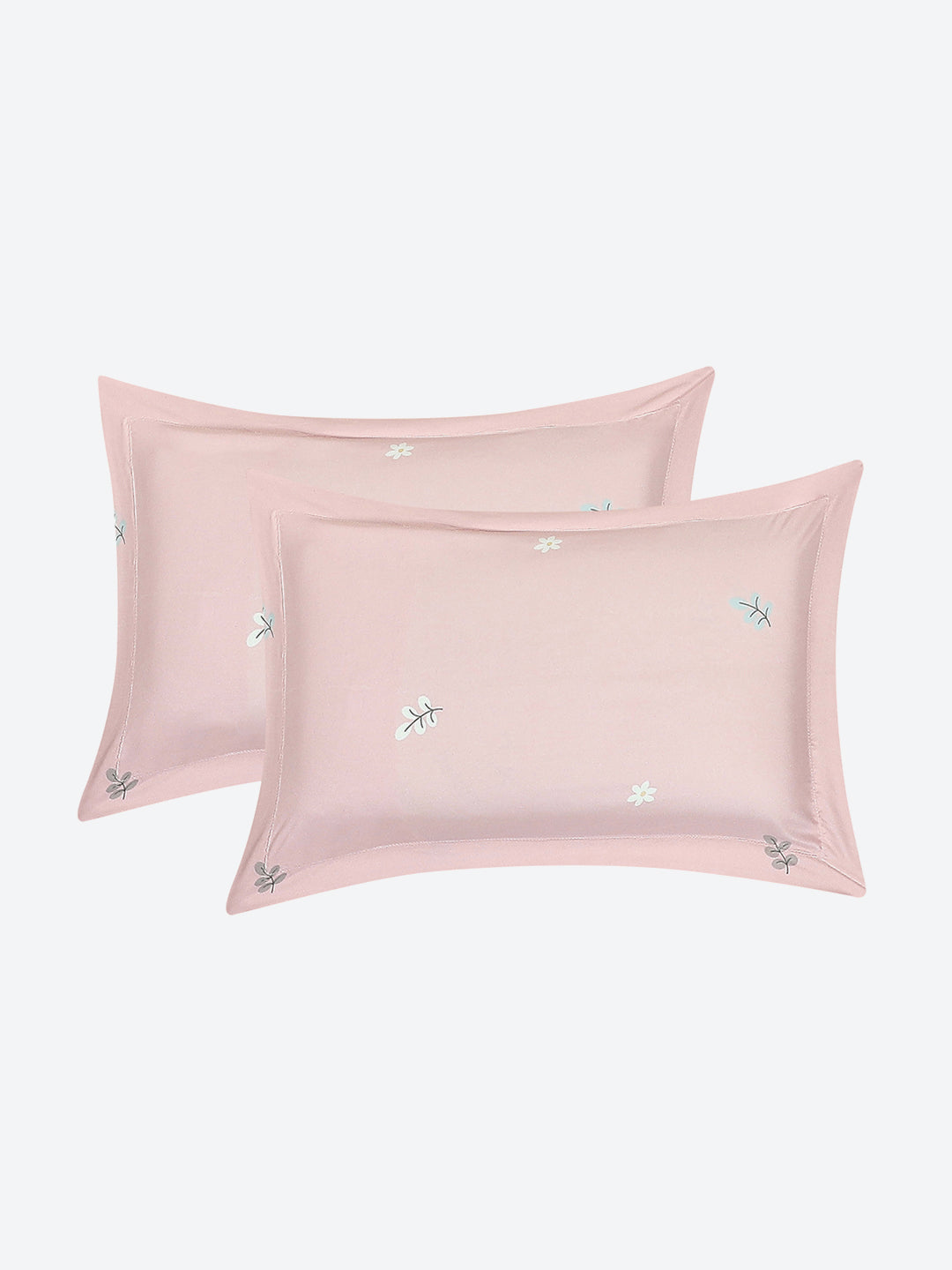 110 GSM Polyester Double Bed 1 Bedsheet with 2 Pillow Covers (Aromatic) - Updated - Updated - Updated