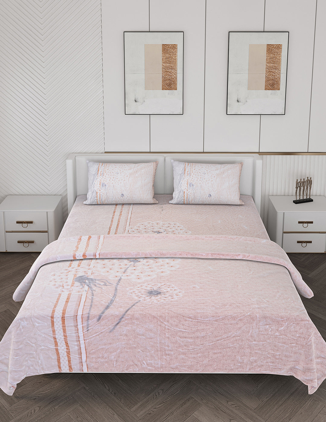 Printed Double Bed Bedding Set