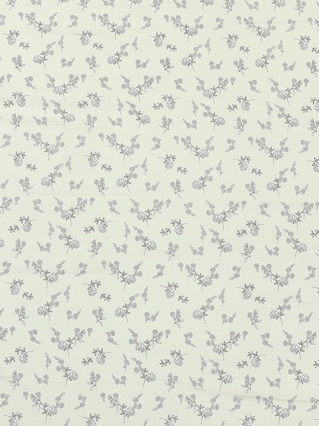 130 GSM Polyester Double Bed 1 Bedsheet with 2 Pillow Covers (Edmond)