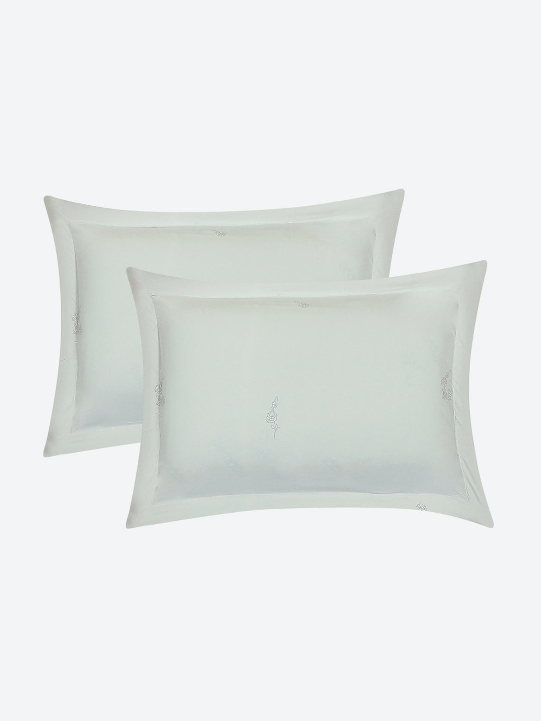 130 GSM Polyester Double Bed 1 Bedsheet with 2 Pillow Covers (Edmond)