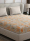 130 GSM Polyester Double Bed 1 Bedsheet with 2 Pillow Covers (Edmond)