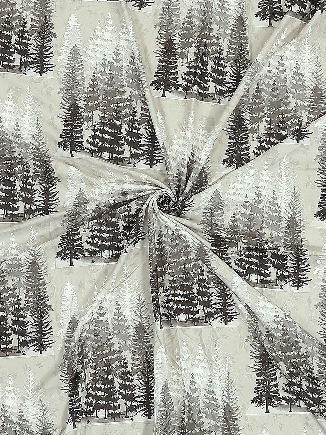 130 GSM Polyester Double Bed 1 Bedsheet with 2 Pillow Covers (Edmond)