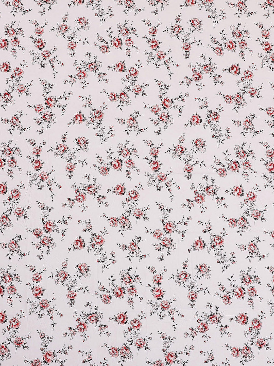 130 GSM Polyester Double Bed 1 Bedsheet with 2 Pillow Covers (Edmond)