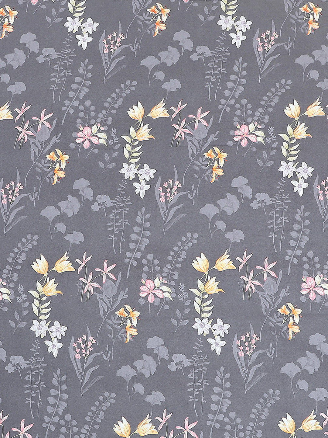 130 GSM Polyester Double Bed 1 Bedsheet with 2 Pillow Covers (Edmond)