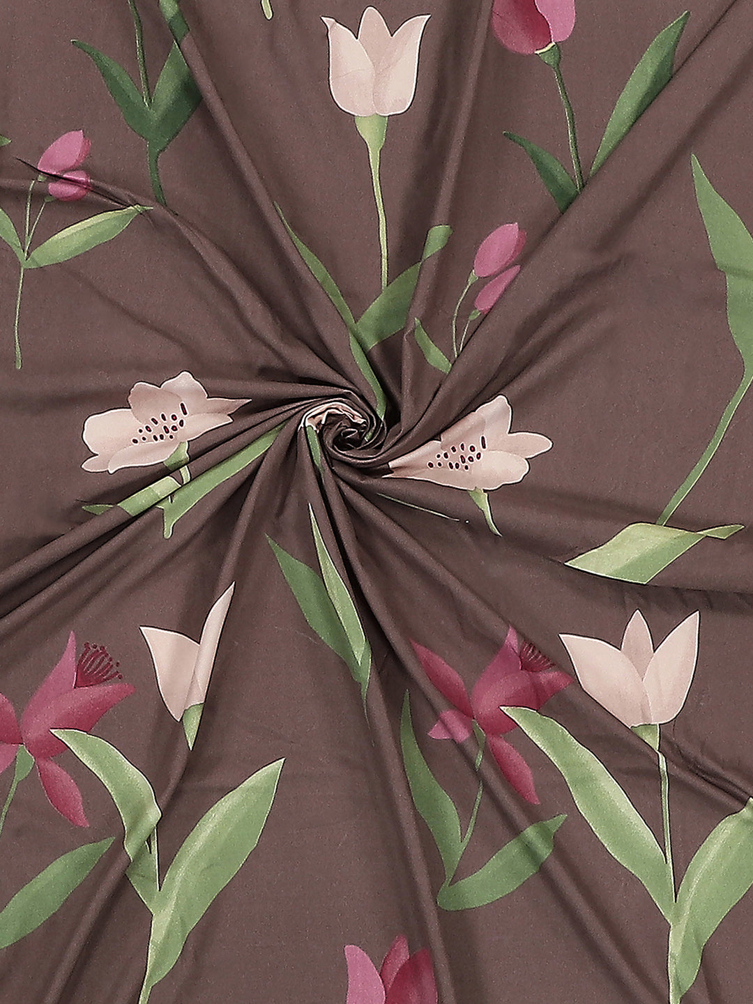 130 GSM Polyester Double Bed 1 Bedsheet with 2 Pillow Covers (Edmond)