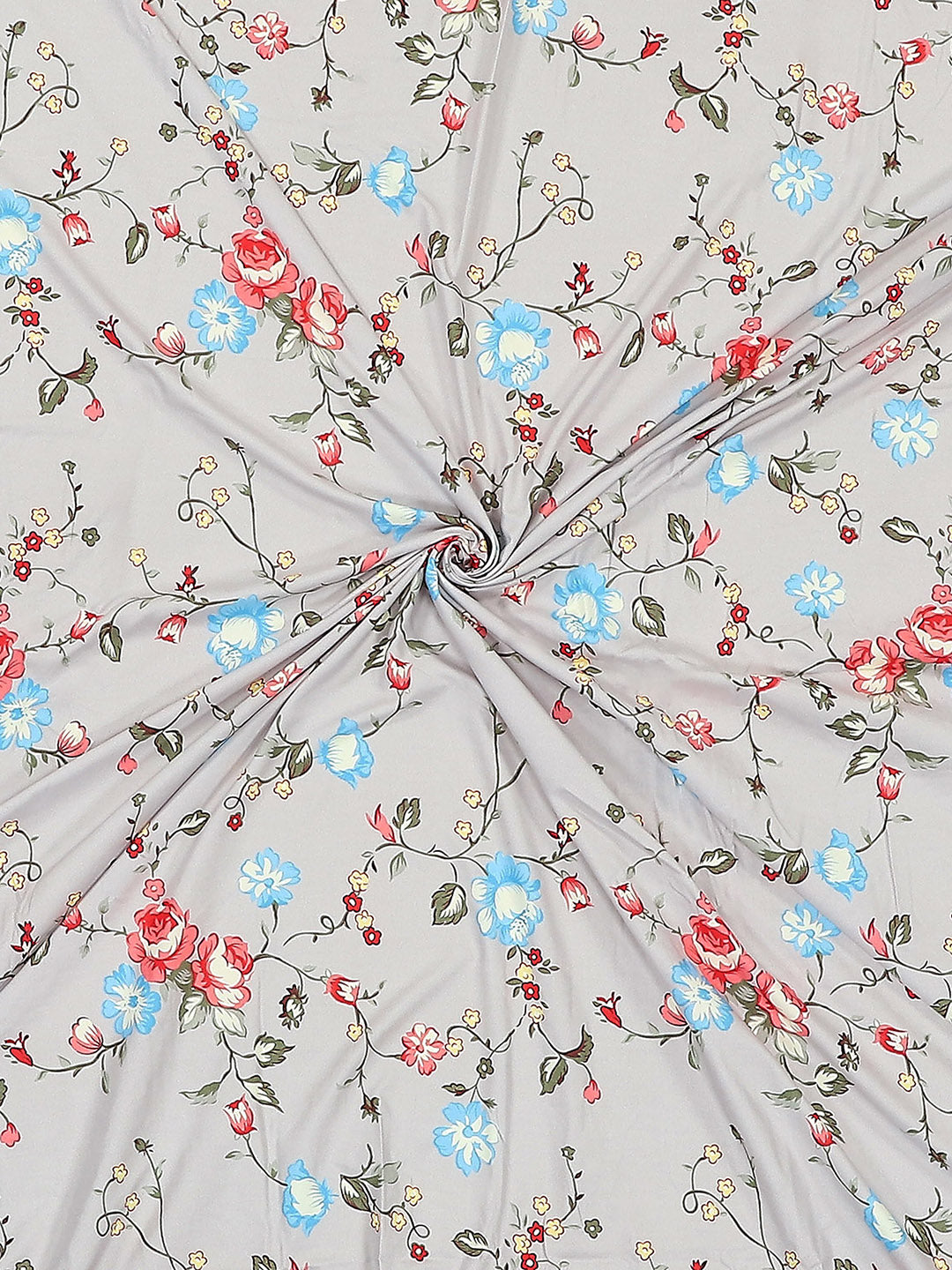 130 GSM Polyester Double Bed 1 Bedsheet with 2 Pillow Covers (Edmond)