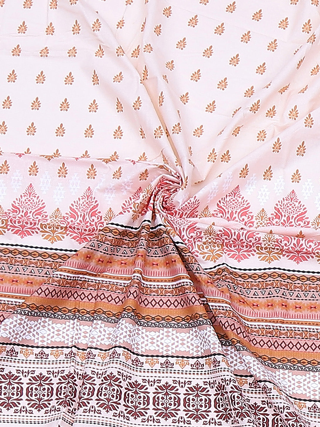 104 TC Cotton Double Bedsheet with 2 Pillow Covers - Updated - Updated - Updated