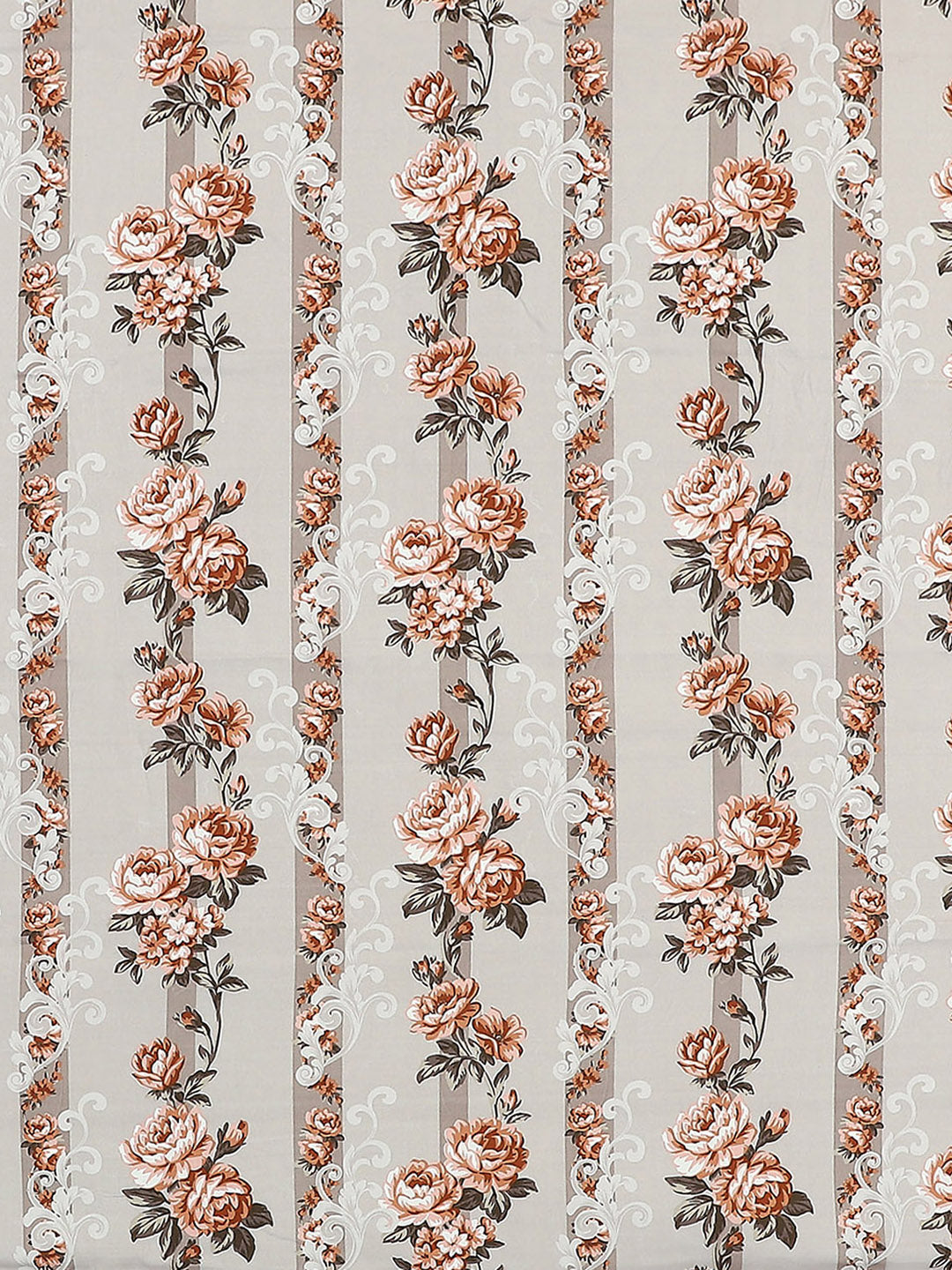 130 GSM Polyester Double Bed 1 Bedsheet with 2 Pillow Covers (Essence)