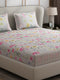 130 GSM Polyester Double Bed 1 Bedsheet with 2 Pillow Covers (Essence)