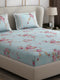 130 GSM Polyester Double Bed 1 Bedsheet with 2 Pillow Covers (Essence)