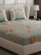130 GSM Polyester Double Bed 1 Bedsheet with 2 Pillow Covers (Essence)