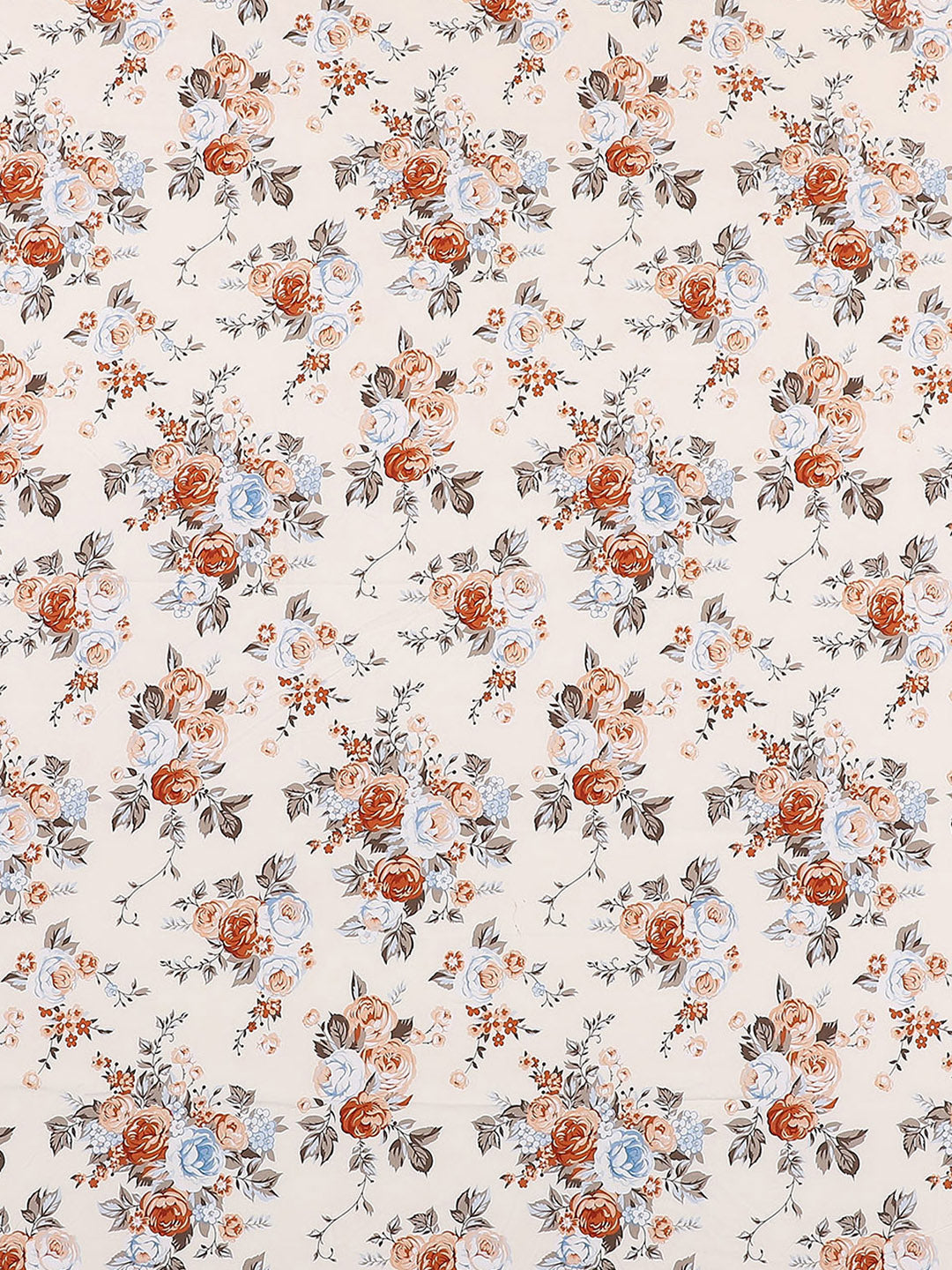 130 GSM Polyester Double Bed 1 Bedsheet with 2 Pillow Covers (Essence)