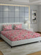 144 TC Cotton Double Bed 1 Bedsheet with 2 Pillow Covers (Fashnik)