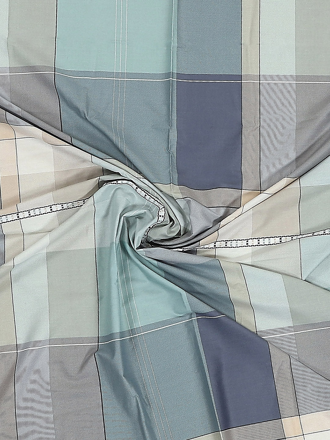 200 TC Cotton Double Bed 1 Bedsheet with 2 Pillow Covers (Ramona)