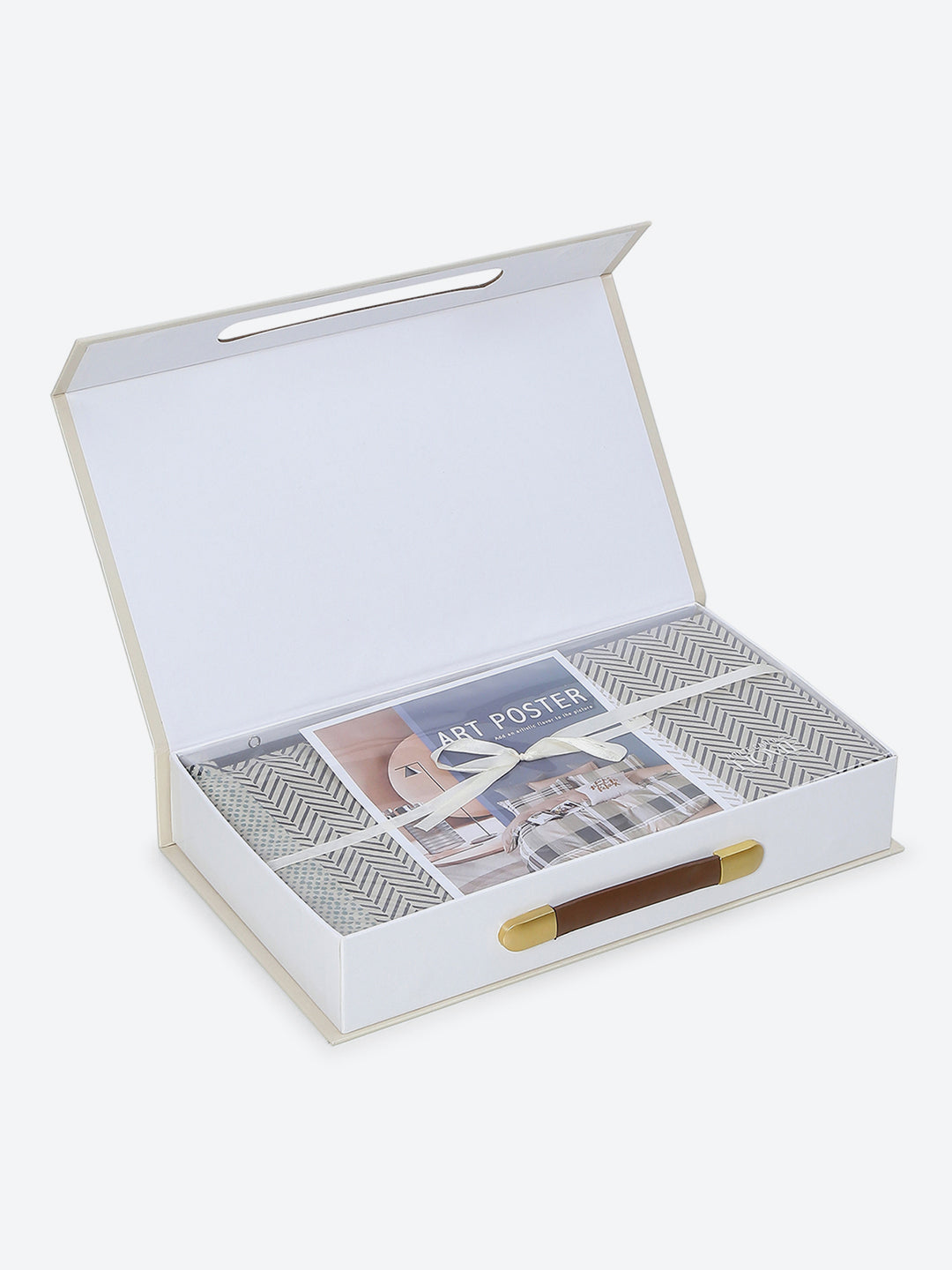 200 TC Cotton Double Bed 1 Bedsheet with 2 Pillow Covers (Ramona)