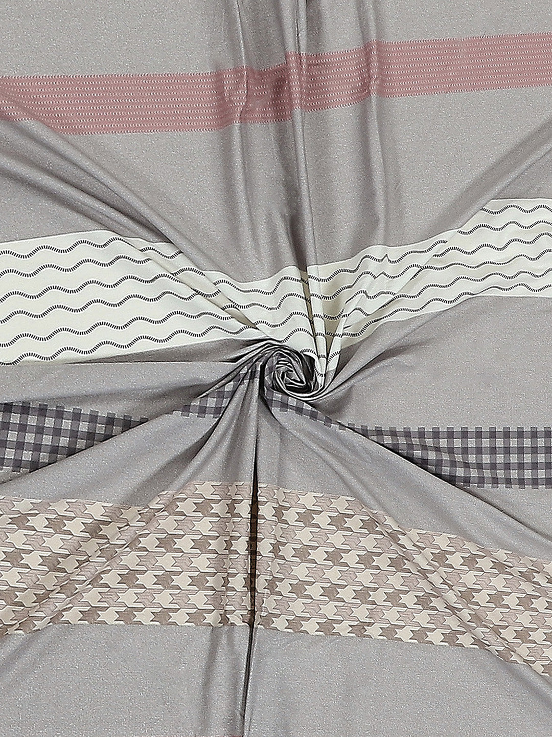 200 TC Cotton Double Bed 1 Bedsheet with 2 Pillow Covers (Ramona)