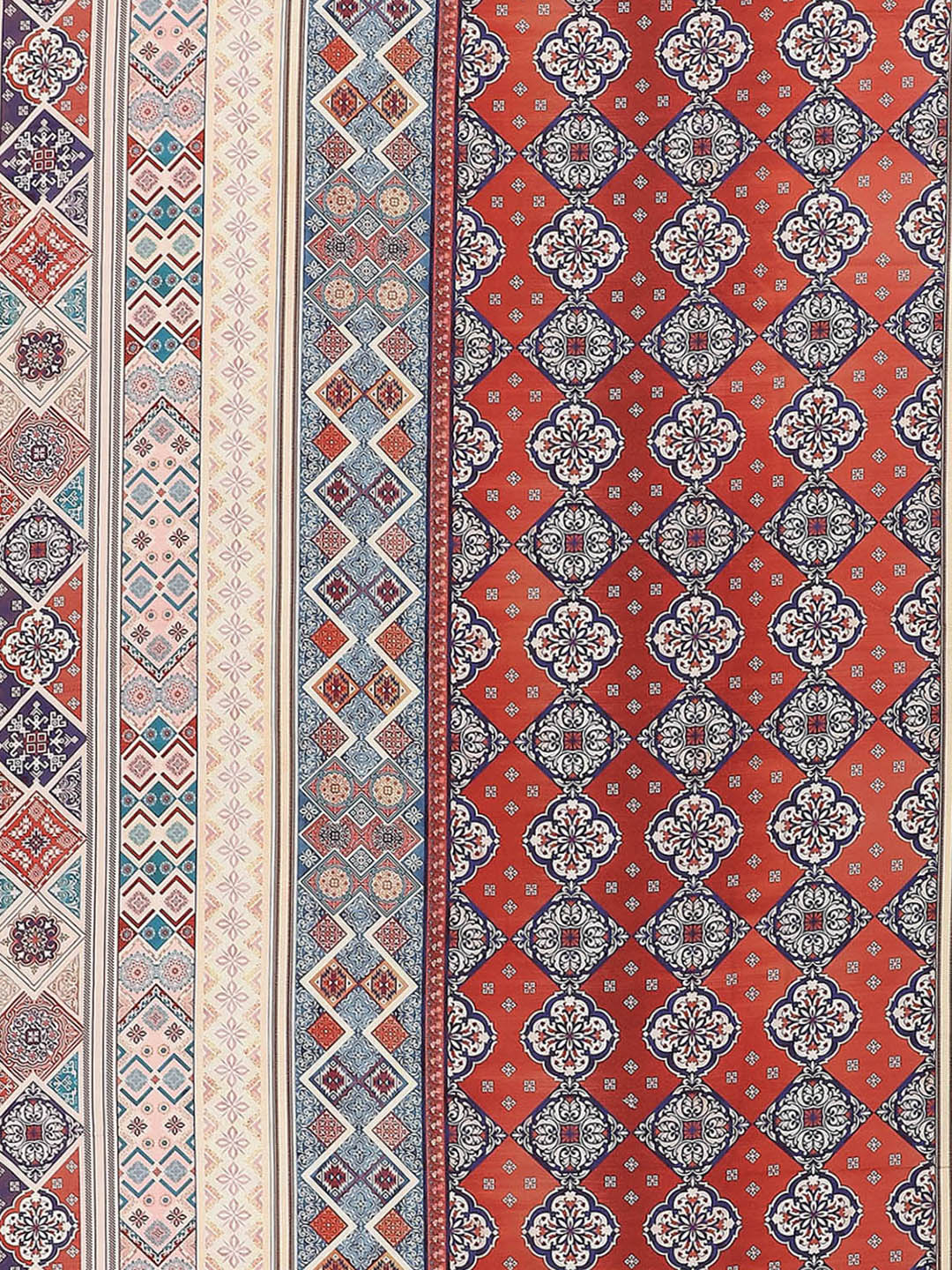 300 TC Cotton Double Bed 1 Bedsheet with 2 Pillow Covers (Morocan)