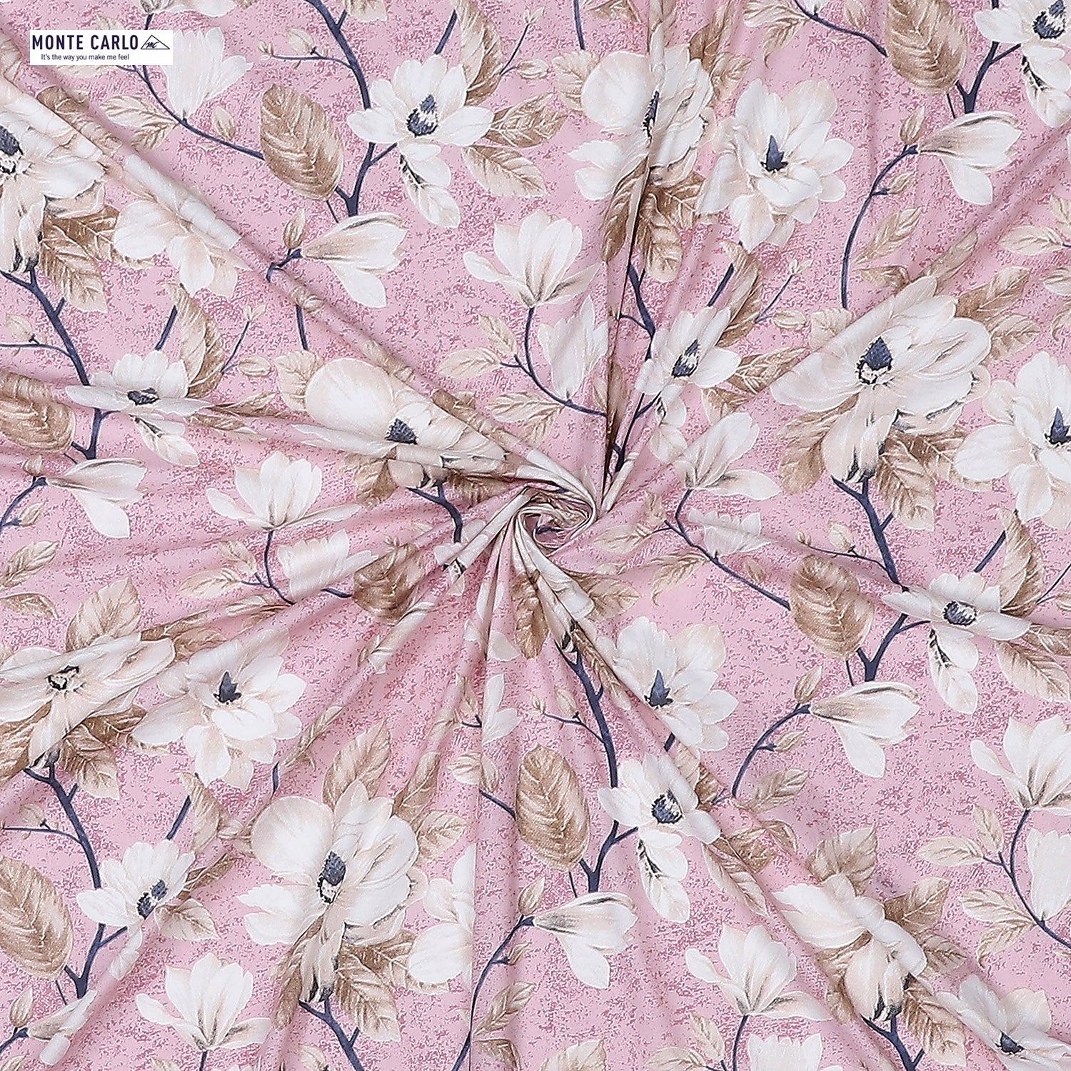 144 TC Cotton Double Bedsheet with 2 Pillow Covers