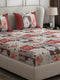 130 GSM Polyester Double Bed 1 Bedsheet with 2 Pillow Covers (Vibrant)
