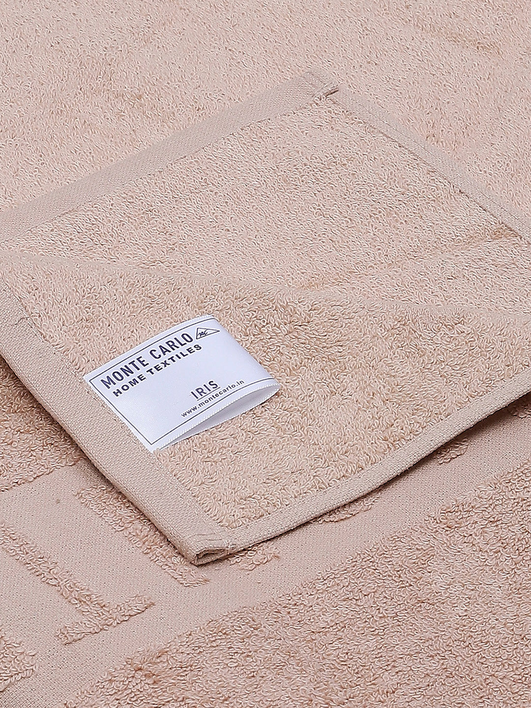 Beige Cotton 525 GSM Bath Towel
