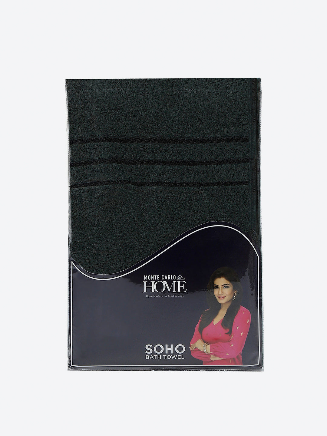 Grey Cotton 350 GSM Bath Towel