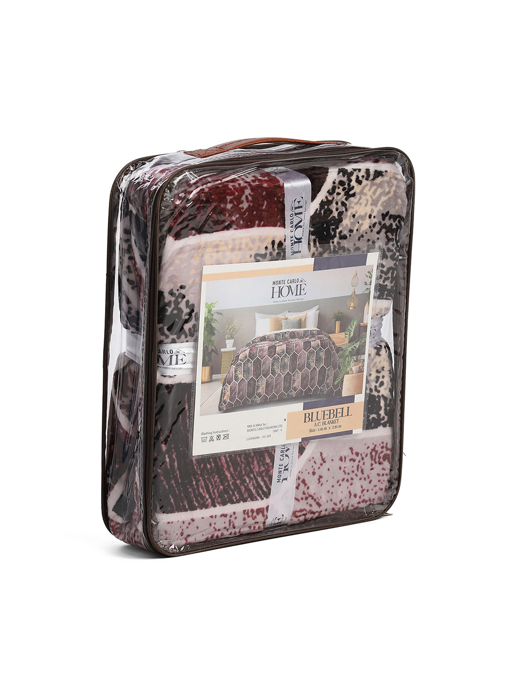 Printed Single Bed 300 GSM Blanket for AC Room - (Blubell)