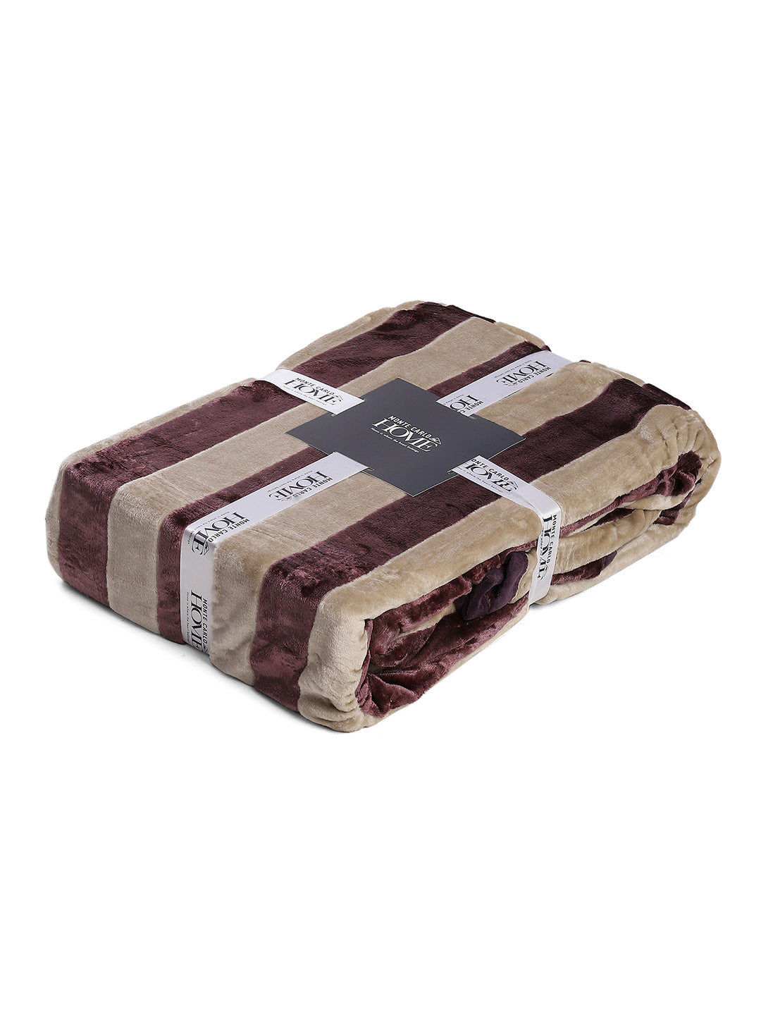 Striped Double Bed 300 GSM Blanket for AC Room - (Cosmos)