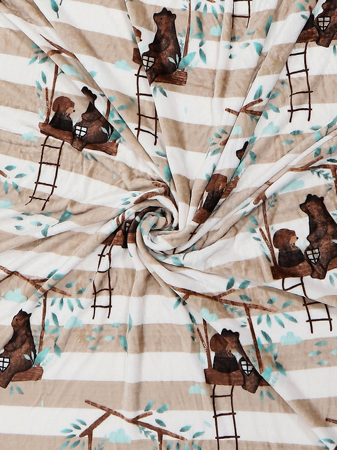 Printed Single Bed 300 GSM Blanket for AC Room (Ellis)
