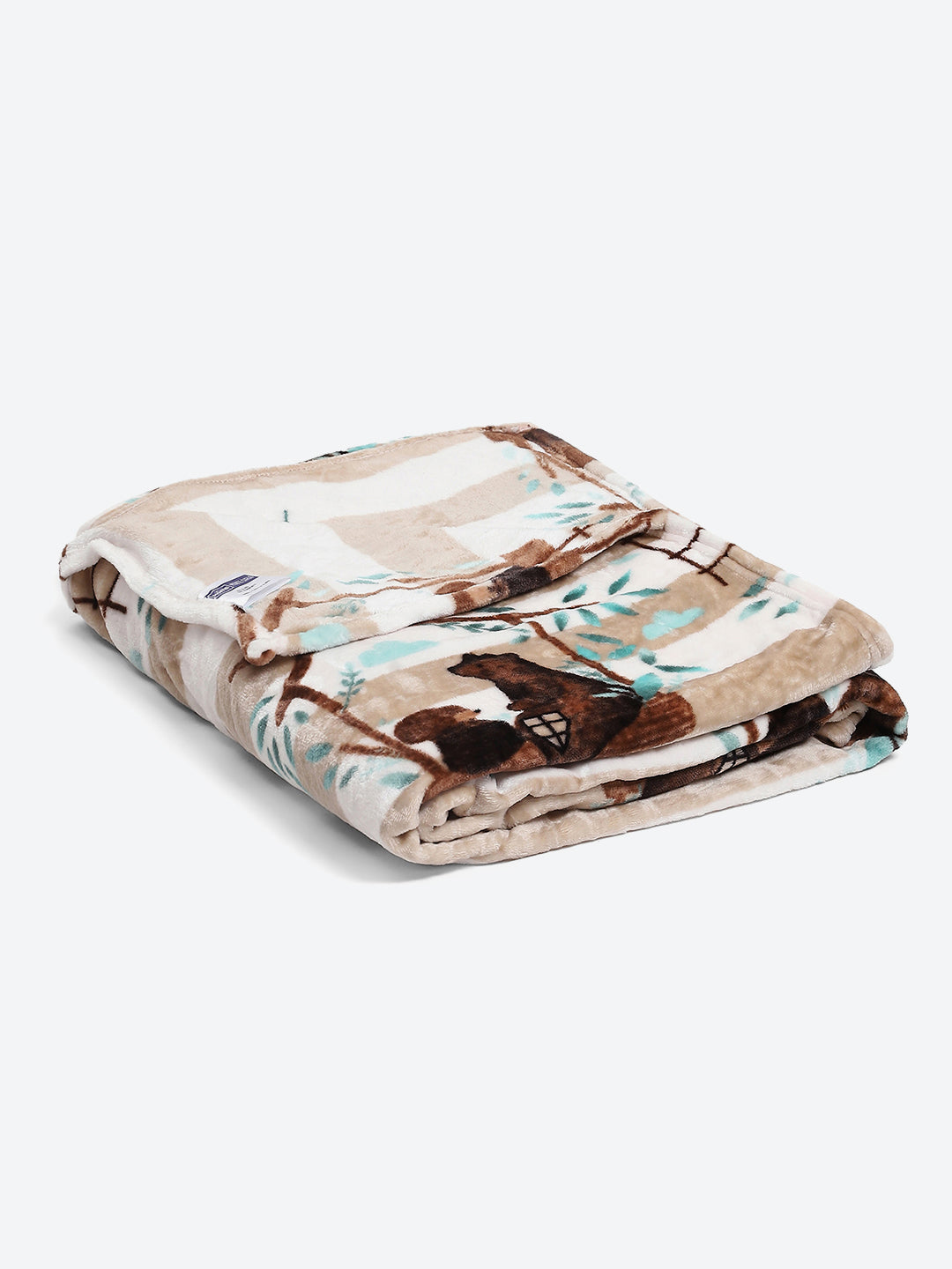 Printed Single Bed 300 GSM Blanket for AC Room (Ellis)