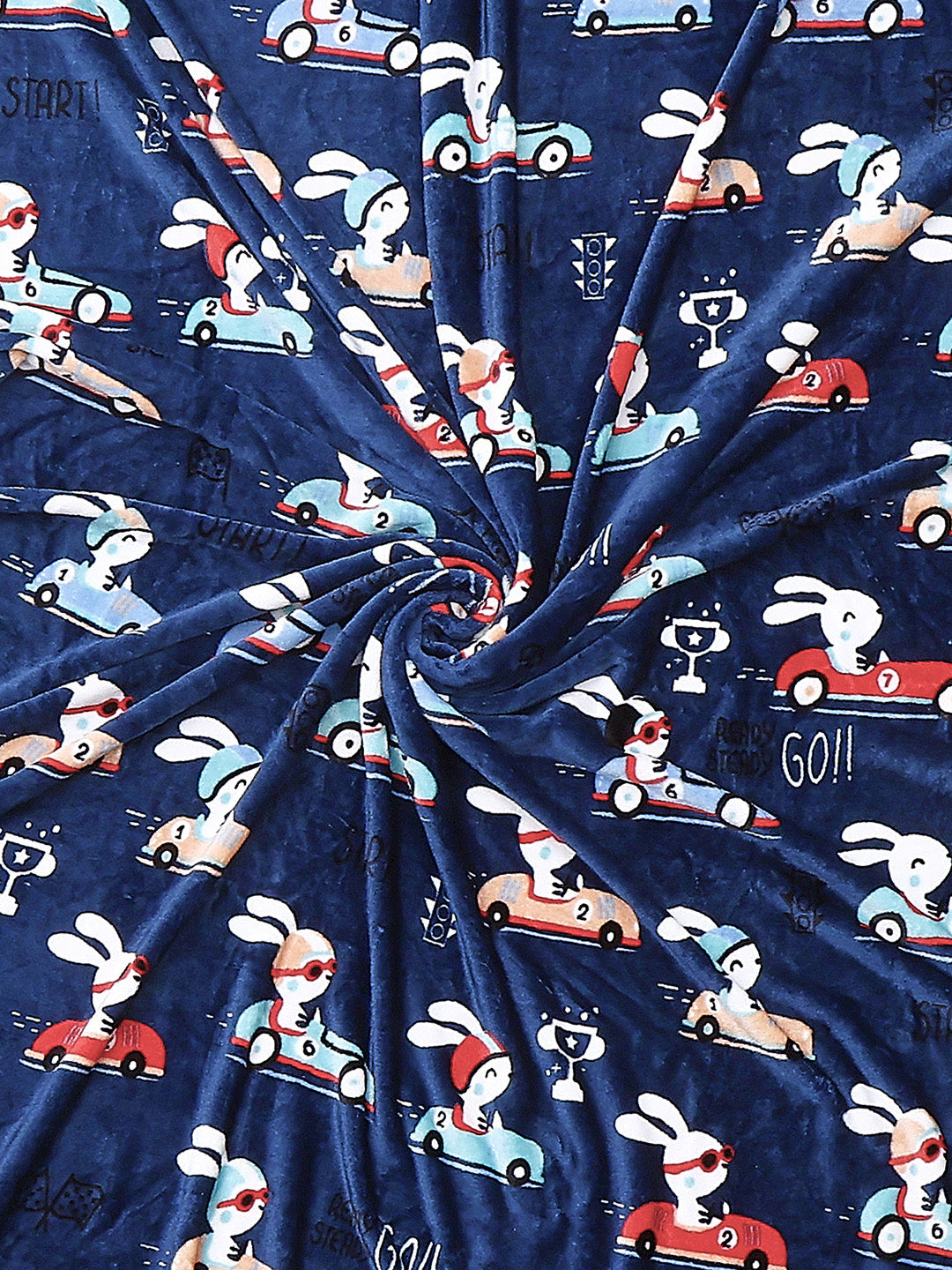 Printed Single Bed 290 GSM Blanket for AC Room - (Ellis)