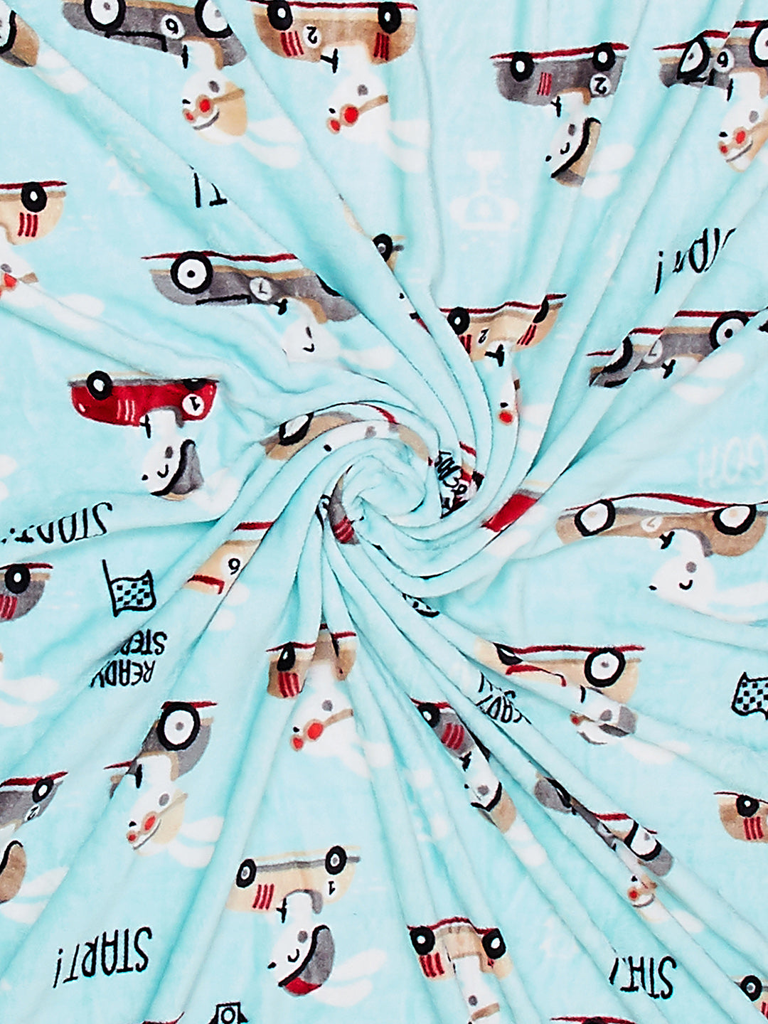 Printed Single Bed 300 GSM Blanket for AC Room - (Ellis)