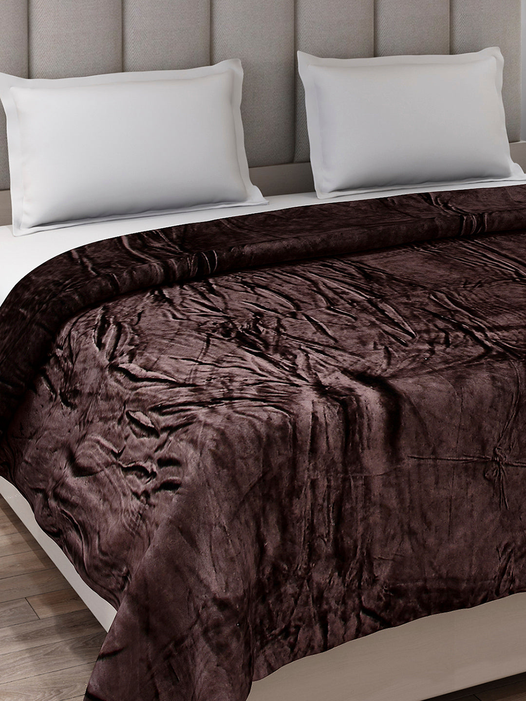 Solid Double Bed 300 GSM Blanket for AC Room - (Fusion)